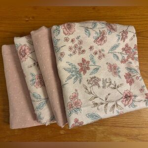 Just Born 4-Pack Baby Girl Blankets